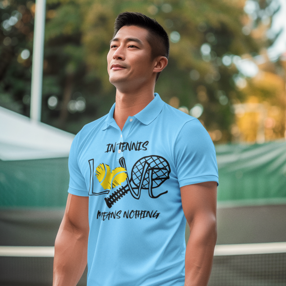 Funny Tennis Love Means Nothing T-Shirt | Tennis Score Humor | Ace & Love Tee | Tennis Player Gift | Unisex