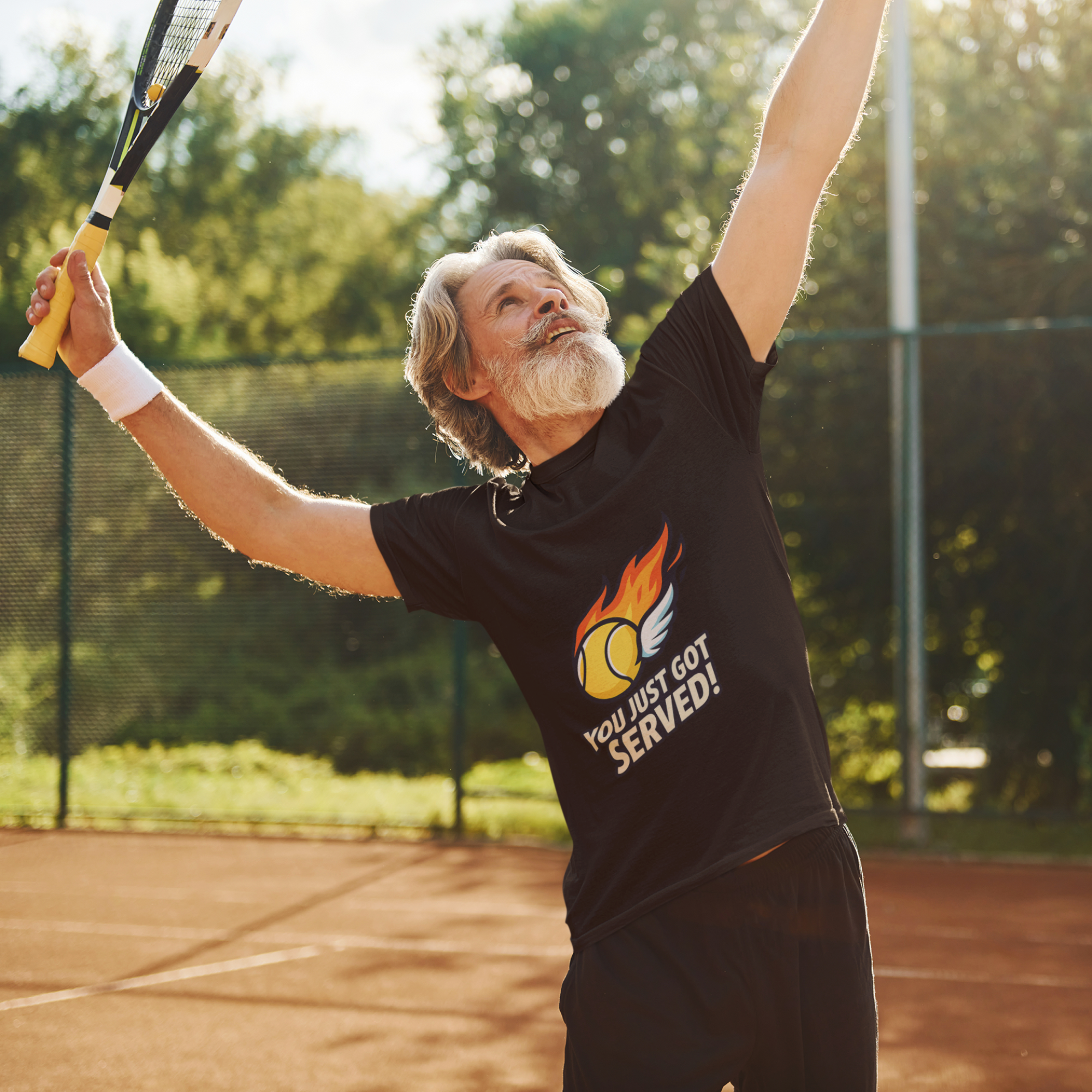 You Just Got Served Tennis T-Shirt | Funny Tennis Shirt | Gift for Tennis Lovers